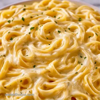 Rich Creamy Pasta Side in 20 Minutes Recipe Card