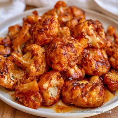 Roasted Balsamic Cauliflower with Honey