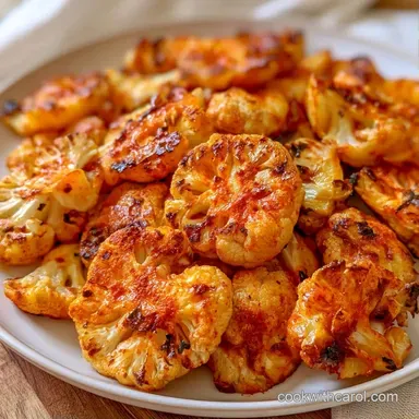 Roasted Cauliflower in 25 Minutes Recipe Card