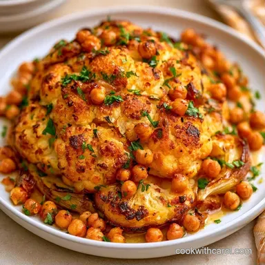 Roasted Curried Cauliflower for 2 Recipe Card