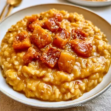 Creamy Pumpkin Risotto for 4 Servings