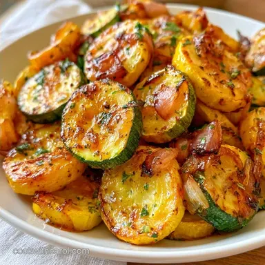 Roasted Zucchini Squash in 22 Minutes