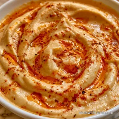 Smoky Cauliflower Bisque for 4 Servings Recipe Card