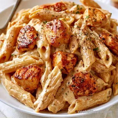 Sour Cream Chicken Pasta in 30 Minutes Recipe Card