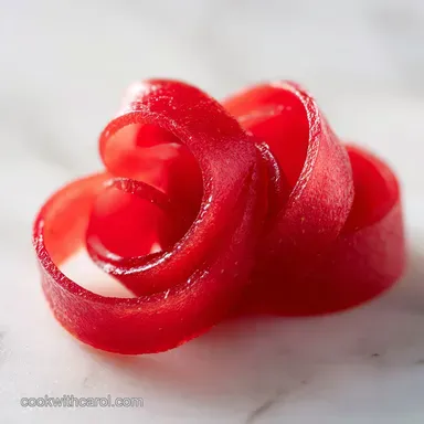 Strawberry Fruit Roll Up with Fresh Strawberries: Pliably Chewy