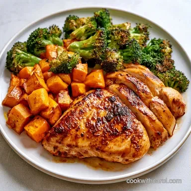 Sweet Potato Chicken Dinner in 45 Min Recipe Card