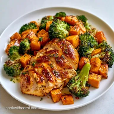 Sweet Potato Chicken Dinner in 45 Min