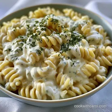 Whipped Dressing Pasta Salad: Creamy Recipe Card