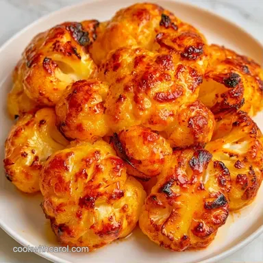 Whole Roasted Spiced Cauliflower (Baked) Recipe Card