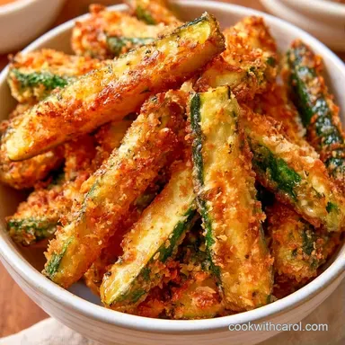 Zucchini Fries in Air Fryer: Crispy Recipe Card