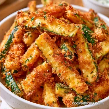 Zucchini Fries in Air Fryer: Crispy