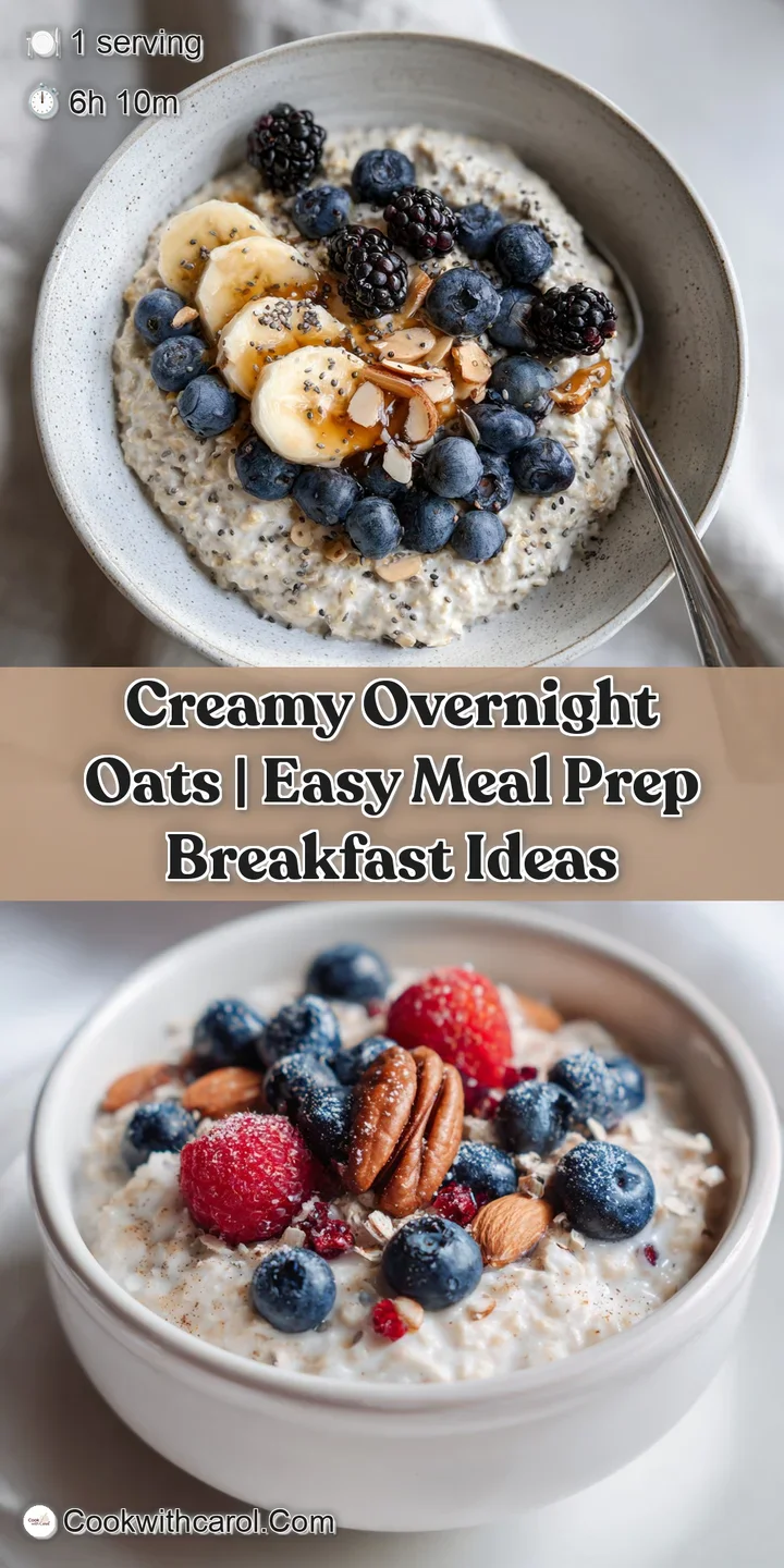 Close-up of thick, creamy oats topped with plump, juicy blueberries and a dusting of chia seeds.