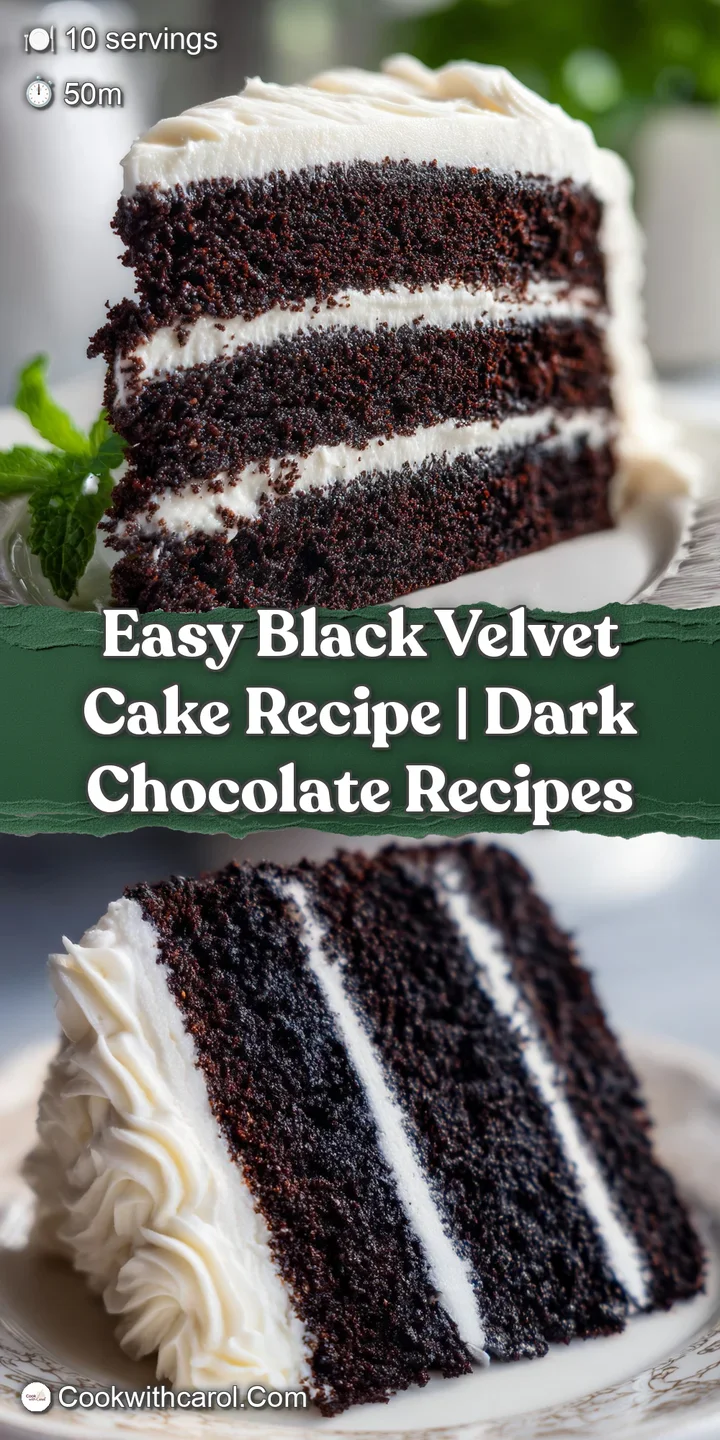 Close-up of moist, dark chocolate cake crumbs paired with swirls of velvety smooth, bright white icing.