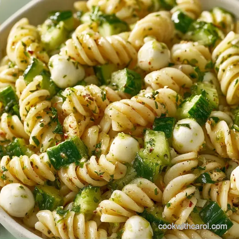 4 Ingredient Pasta Salad in 30 Minutes