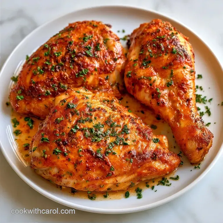 Crispy Air Fryer Chicken Quarters