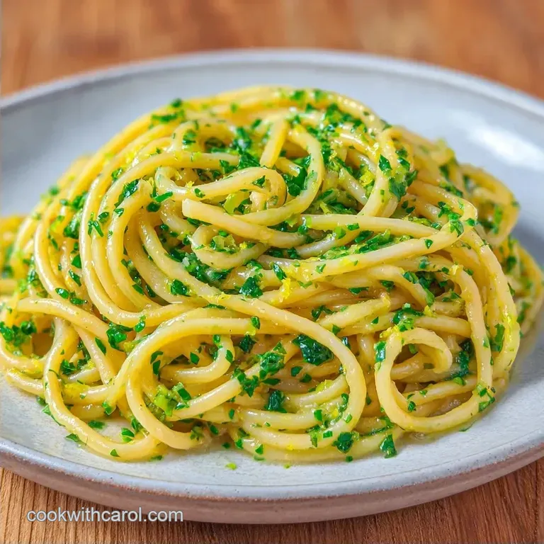 Bright Lemon Herb Pasta: Silky and Zesty