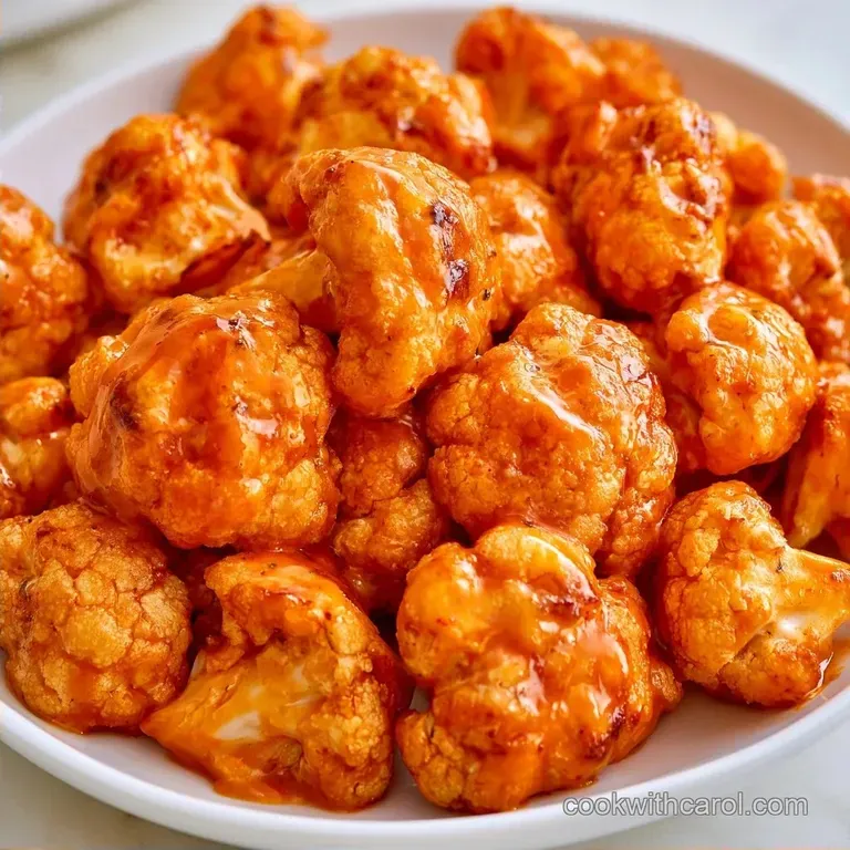 Crispy Buffalo Cauliflower Air Fryer