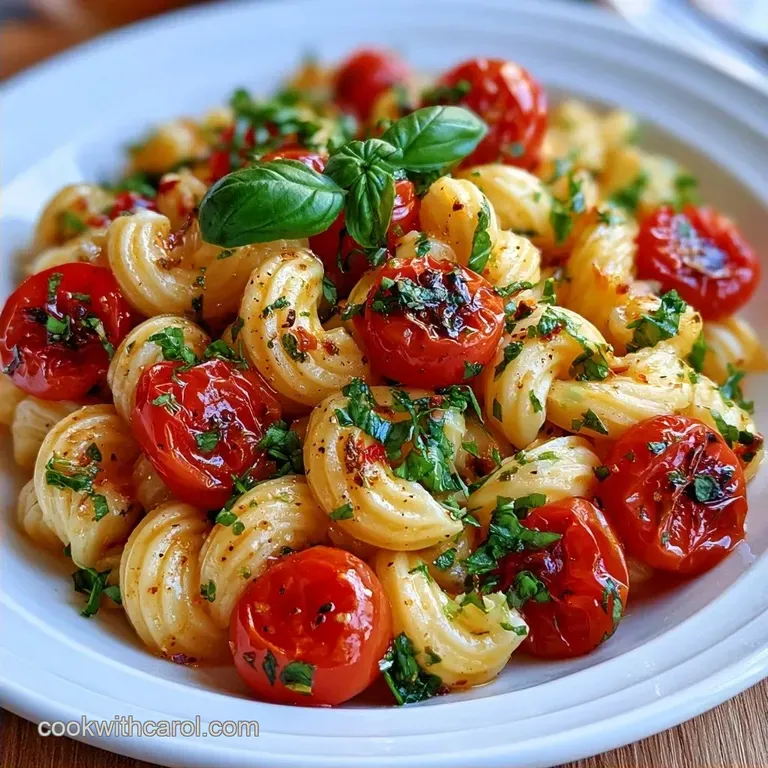 Failure-Proof Cherry Tomato Basil Pasta