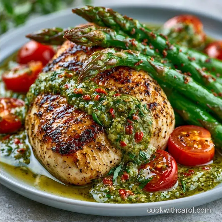 Creamy Chicken Pesto Skillet in 30 Minutes
