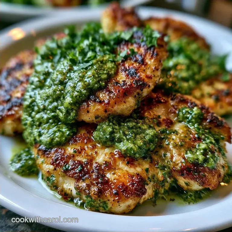 Creamy Basil Pesto Chicken