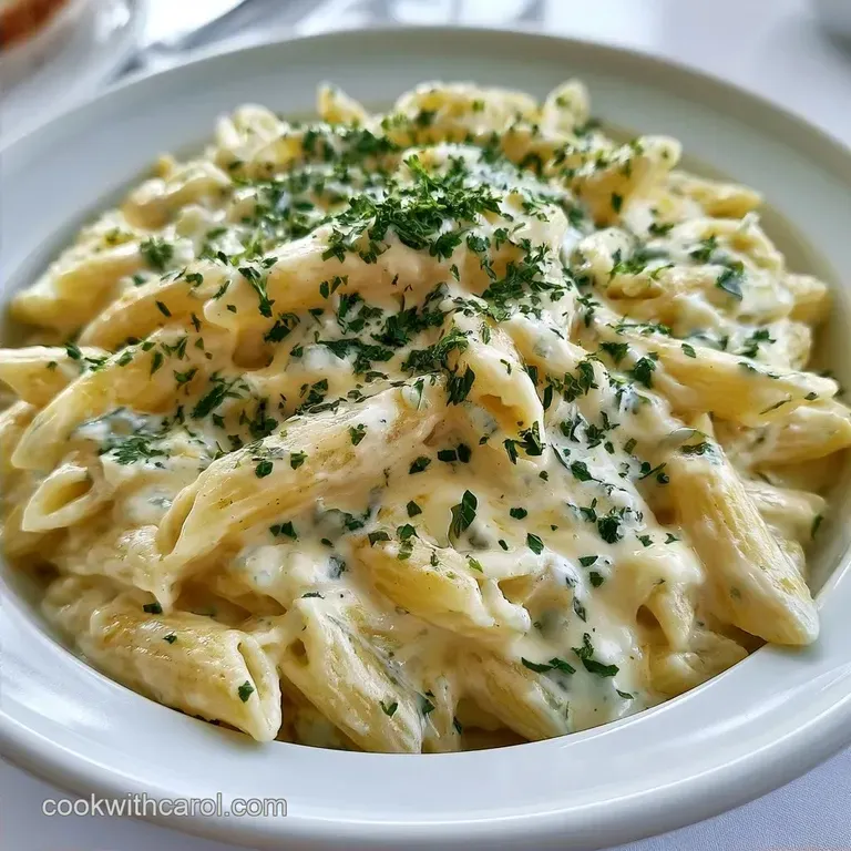 Creamy Greek Yogurt Pasta with Parmesan