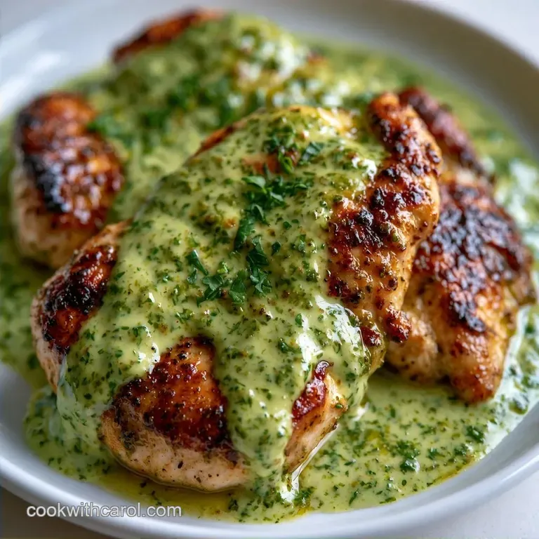 Creamy Pesto Chicken Breast in 20 Minutes