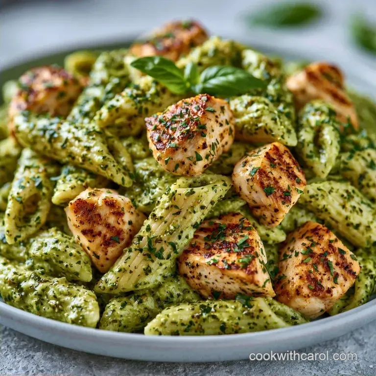 Creamy Pesto Chicken Pasta in 30 Minutes