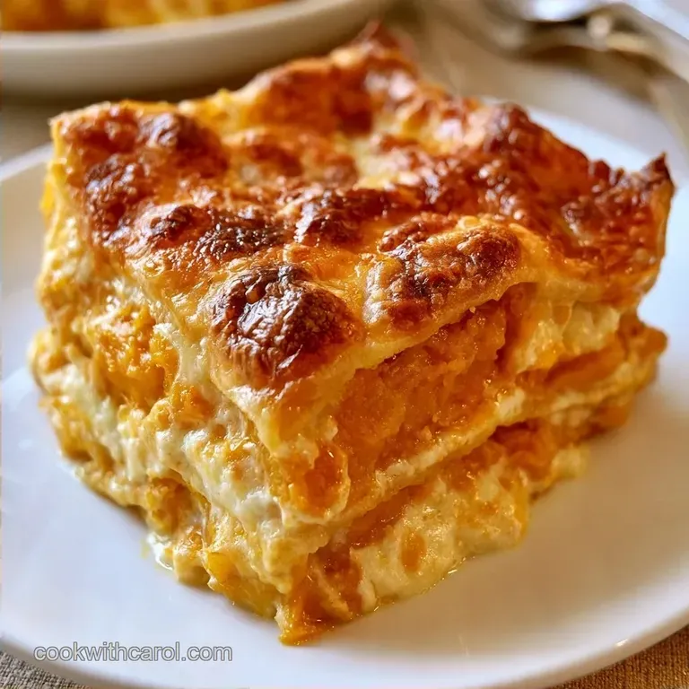 Pumpkin Lasagna with Silky Béchamel Sauce