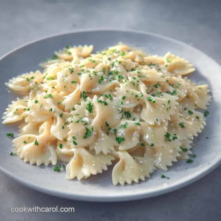 Garlic Parmesan Pasta Salad: Guilt-Free & Creamy