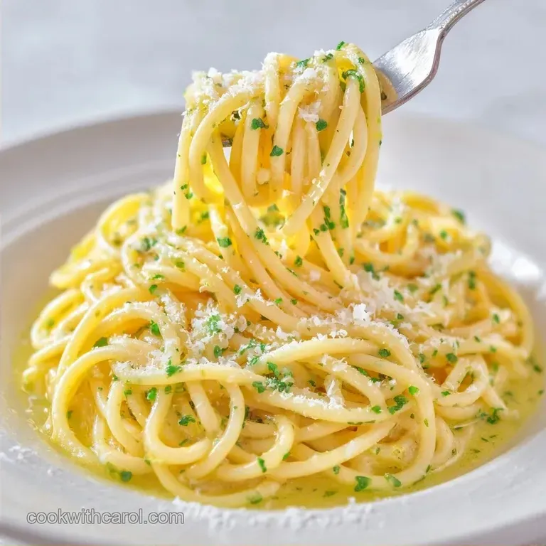 Lemon Parmesan Pasta Side: Zesty and Silky