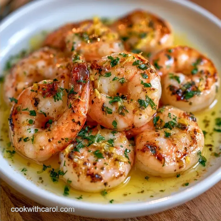 10-Minute Lemon Pepper Grilled Shrimp