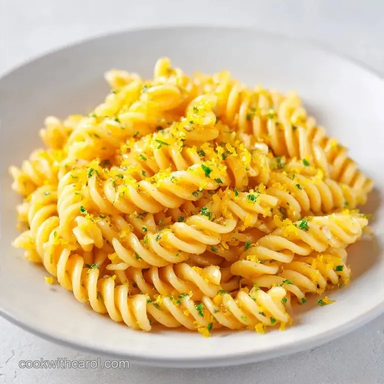 Light Citrus Pasta Side: Refreshing and Zesty