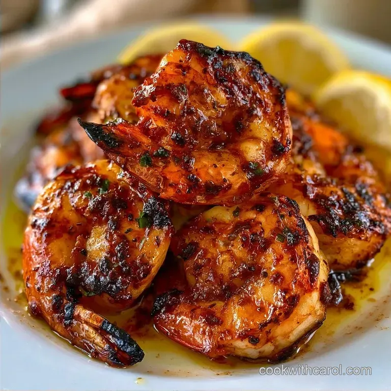 Mediterranean Grilled Shrimp with Lemon and Garlic