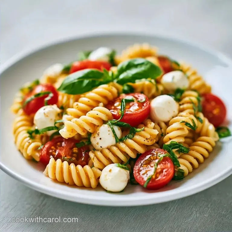 Mozzarella Ball Pasta Salad: Zesty and Fresh