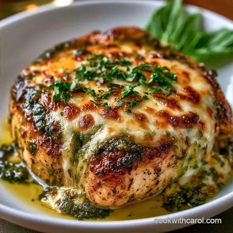 Pesto Chicken Parmesan Bake in 40 Minutes