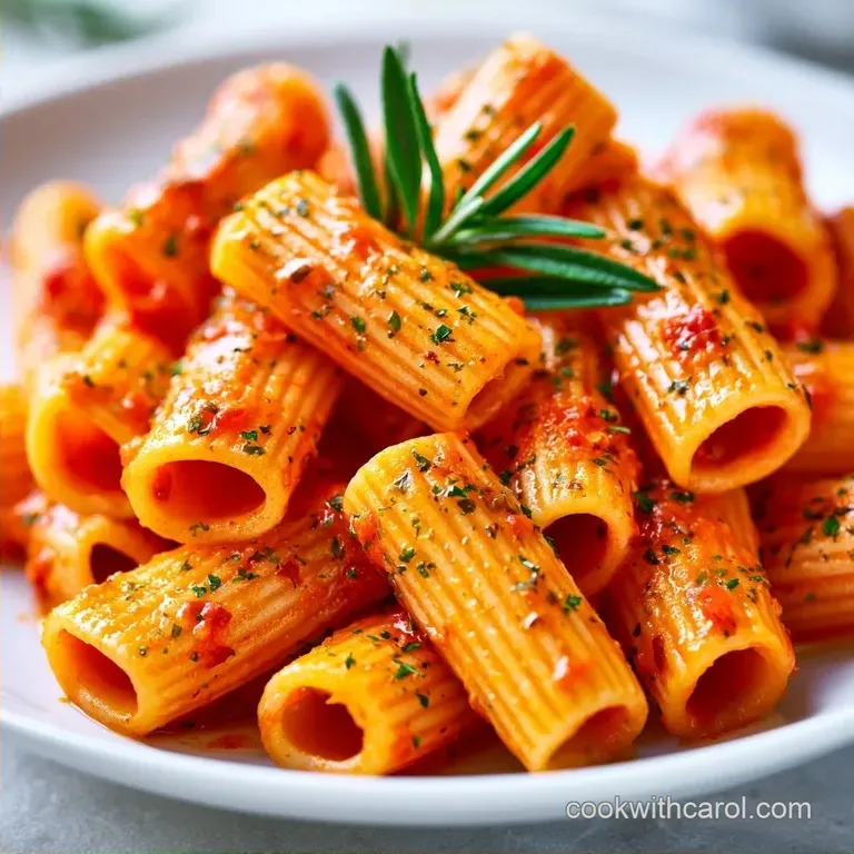 Creamy Roasted Red Pepper Pasta
