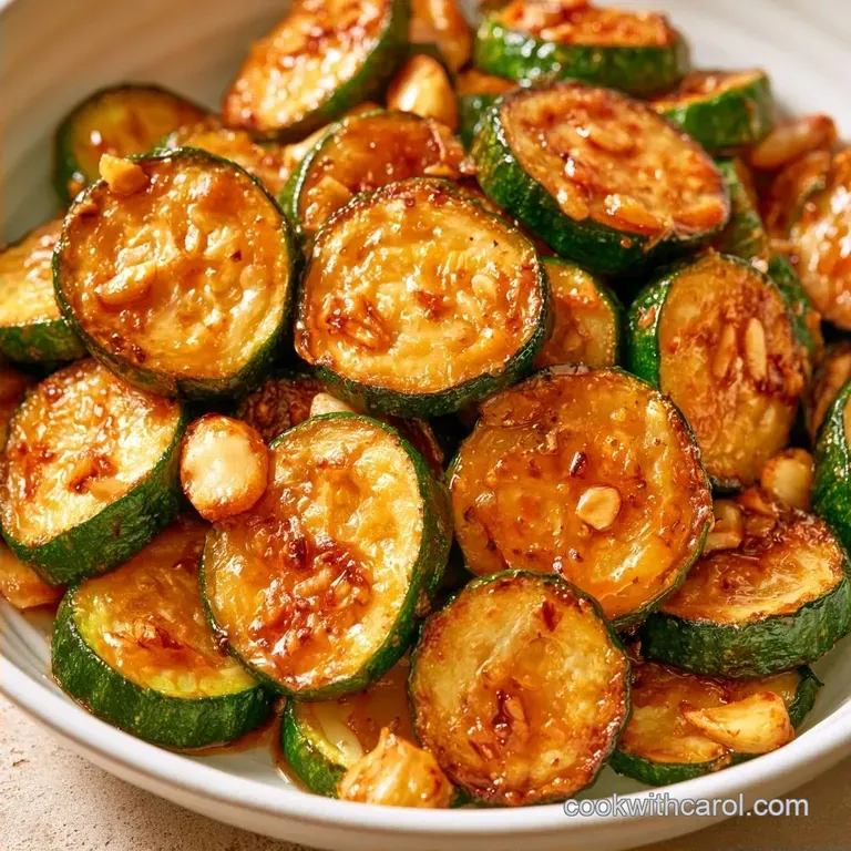 Roasted Zucchini with Garlic in 25 Minutes