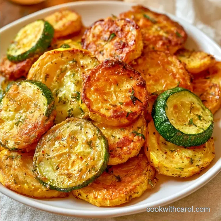 Crispy Sheet Pan Zucchini and Squash