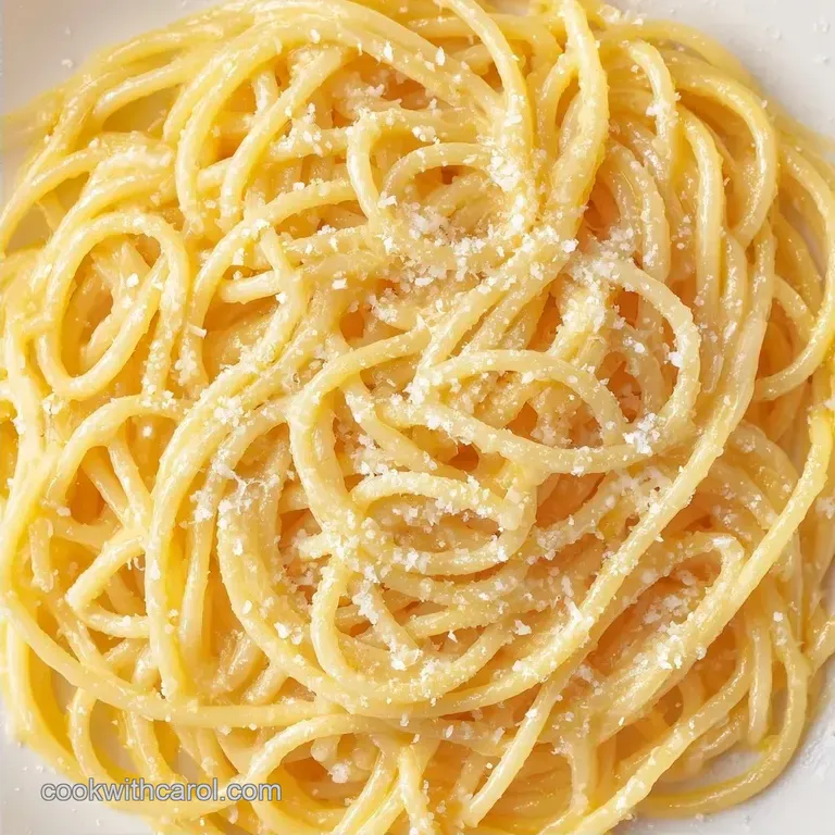 Simple Parmesan Herb Pasta: Glossy and Garlic-Infused