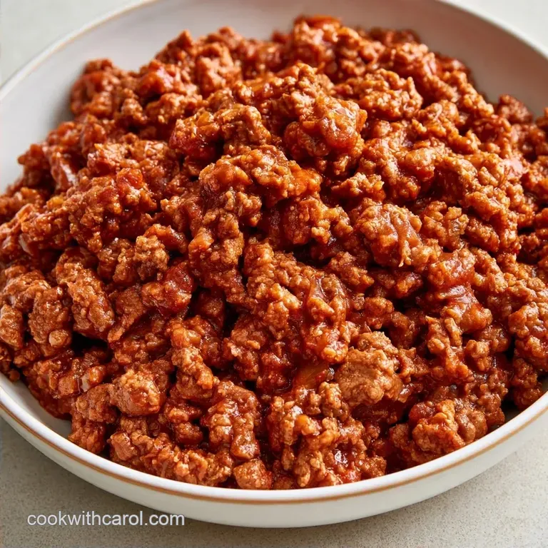Slow Cooker Taco Meat with Ground Beef