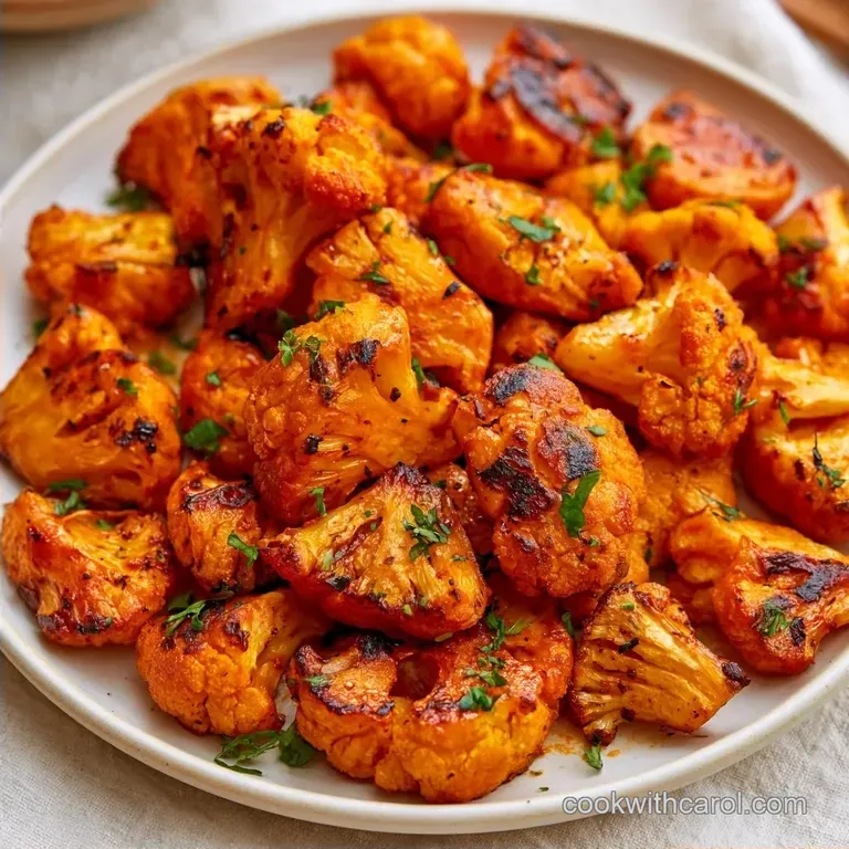 Smoky Roasted Cauliflower with Paprika