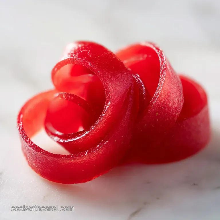 Strawberry Fruit Roll Up: Pliably Chewy