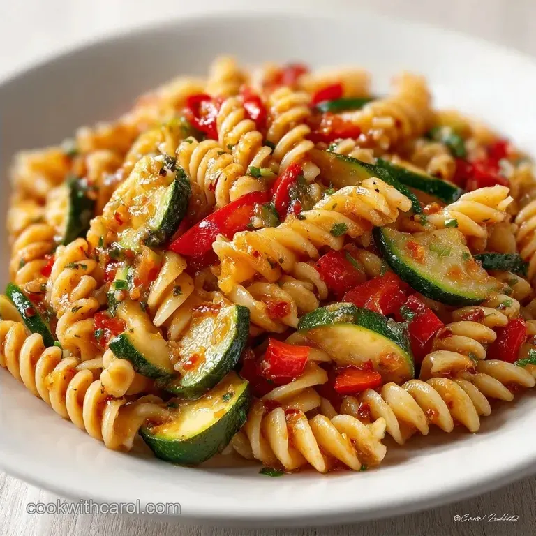 Zesty Italian Pasta Salad: Tangy and Roasted