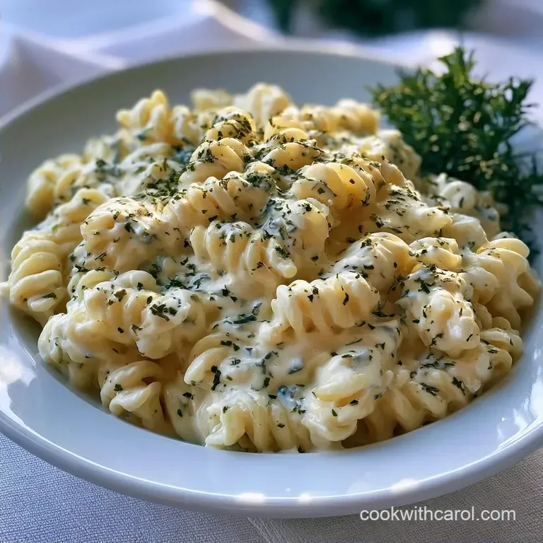 Whipped Dressing Pasta Salad: Fluffy and Tangy
